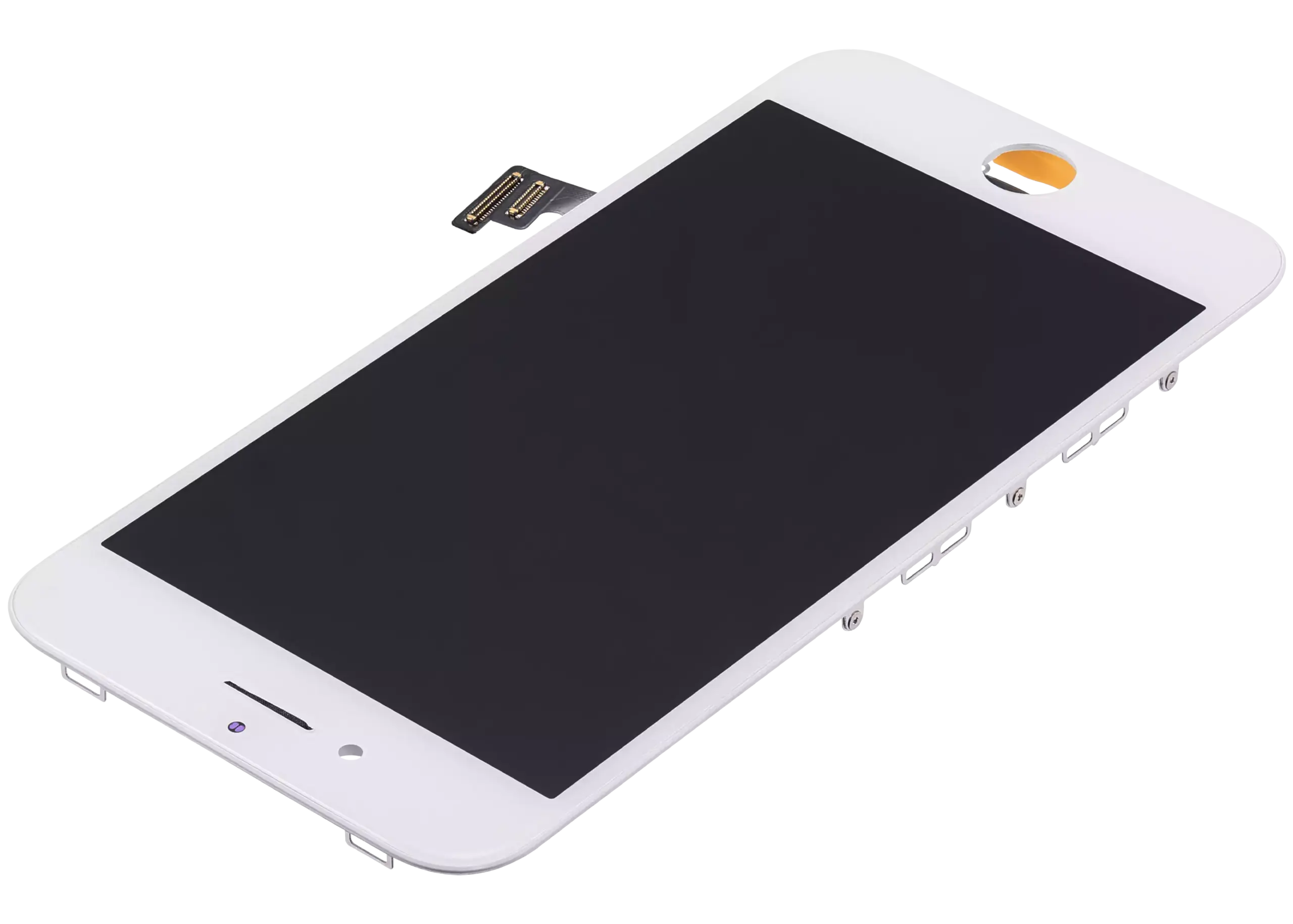 LCD Display mit Stahlplatte für iPhone 8 / SE (2020 / 2022) (Aftermarket) (White (Weiß)) – Bild 4