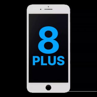 LCD Display mit Stahlplatte für iPhone 8 Plus (Aftermarket) (White (Weiß))