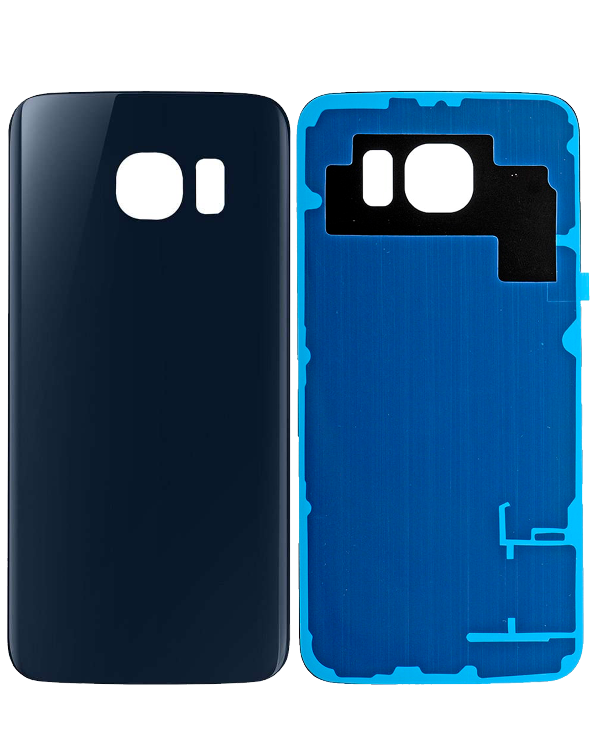 Rückdeckelglas für Samsung Galaxy S6 (Service Pack) (Black Sapphire (Schwarz)) – Bild 4