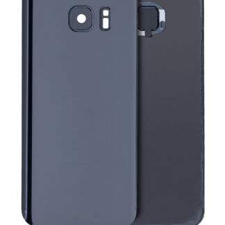 Rückdeckelglas mit Kameraglas für Samsung Galaxy S7 (Service Pack) (Black Onyx)