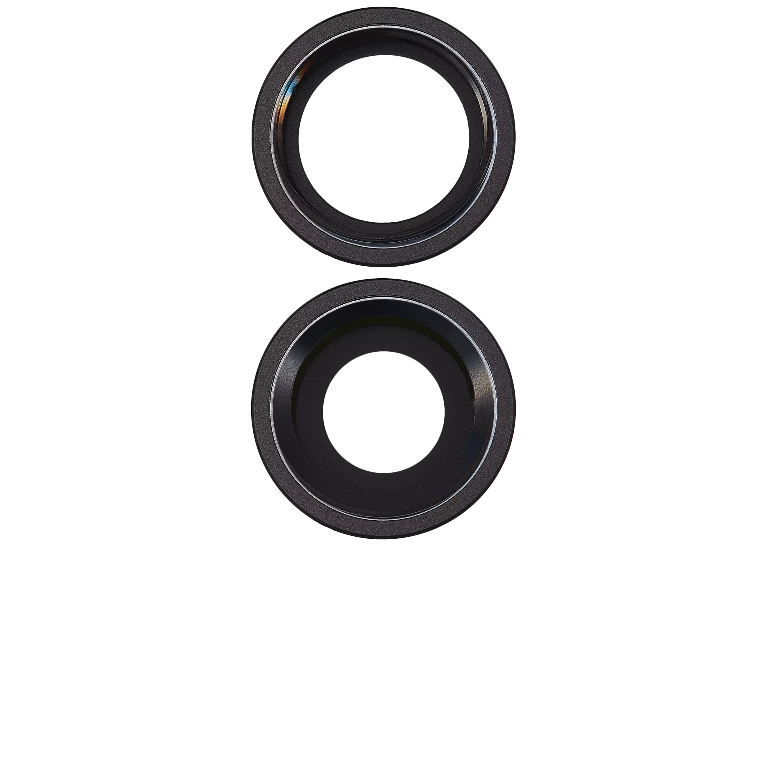 Rückkamera-Glas mit Halterung und Blende für iPhone 11 (2-teiliges Set) (Aftermarket Plus) (Black (Schwarz)) – Bild 2