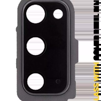 Rückkamera-Glas mit Abdeckung Blendenring für Samsung Galaxy S20 / S20 5G (Cosmic Gray (Grau))