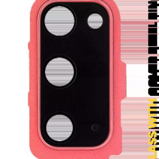 Rückkamera-Glas mit Abdeckung Blendenring für Samsung Galaxy S20 / S20 5G (Red (Rot))