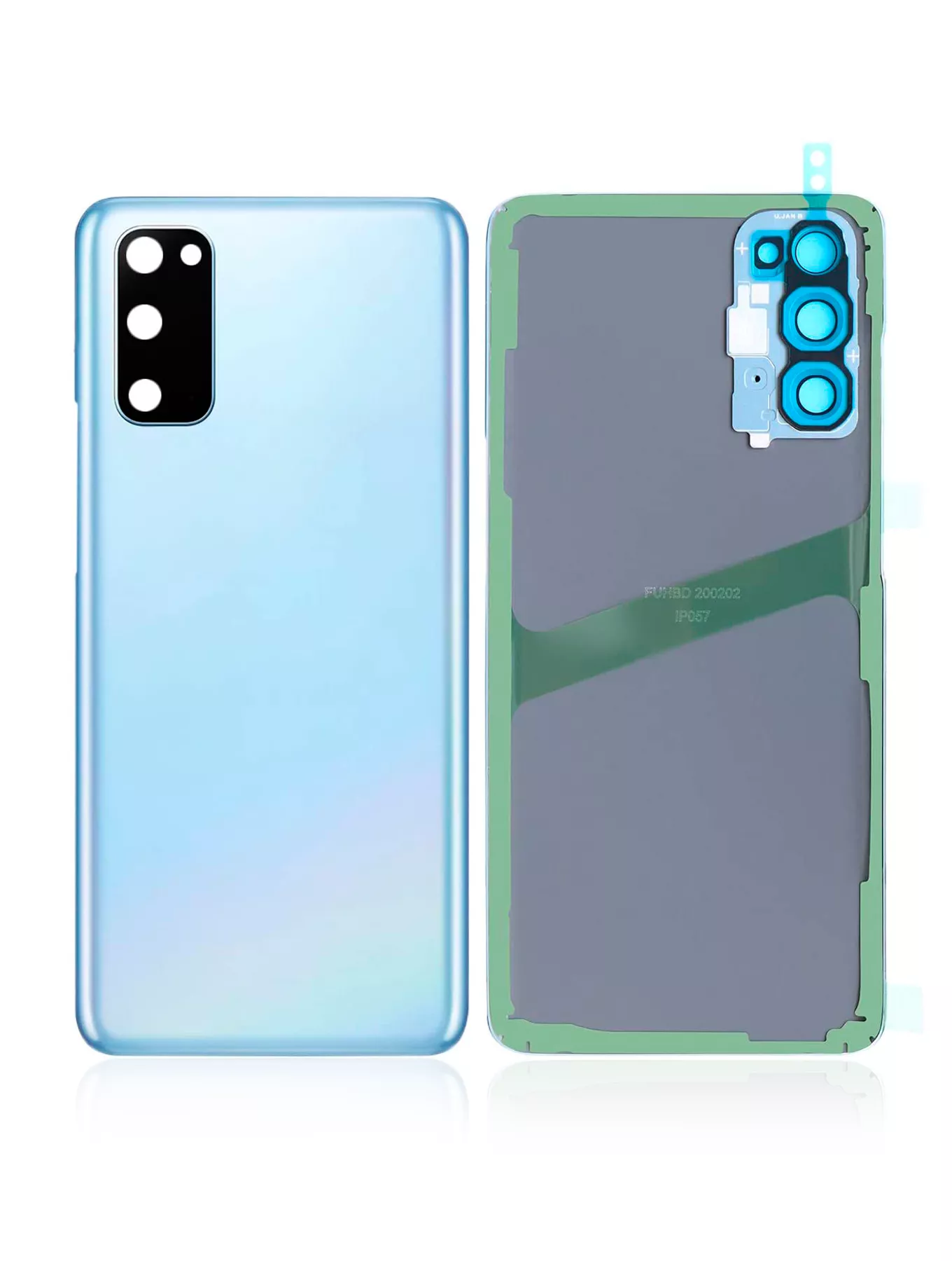 Rückdeckelglas mit Kameraglas für Samsung Galaxy S20 (Service Pack) (Cloud Blue) – Bild 4
