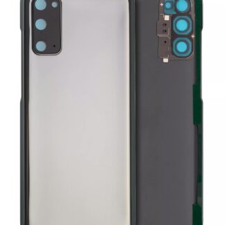 Rückdeckelglas mit Kameraglas für Samsung Galaxy S20 5G (Service Pack) (Cosmic Gray (Grau))