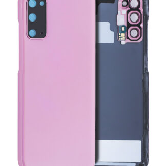 Rückdeckelglas mit Kameraglas für Samsung Galaxy S20 5G (Service Pack) (Cloud Pink (Rosa))