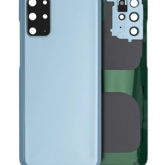 Rückdeckelglas mit Kameraglas für Samsung Galaxy S20 Plus (Service Pack) (Cloud Blue)
