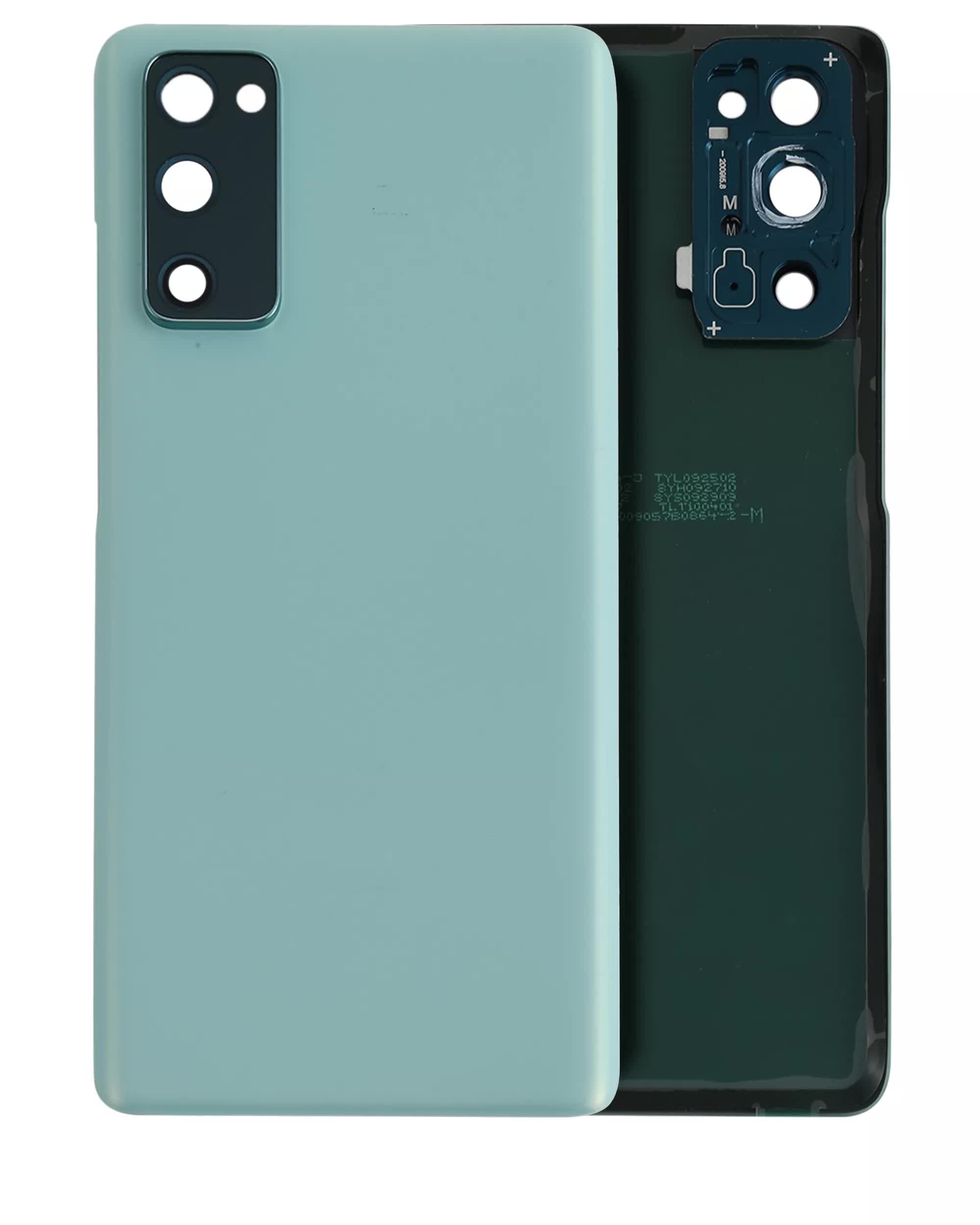 Rückdeckelglas mit Kameraglas für Samsung Galaxy S20 FE (Service Pack) (Cloud Mint)