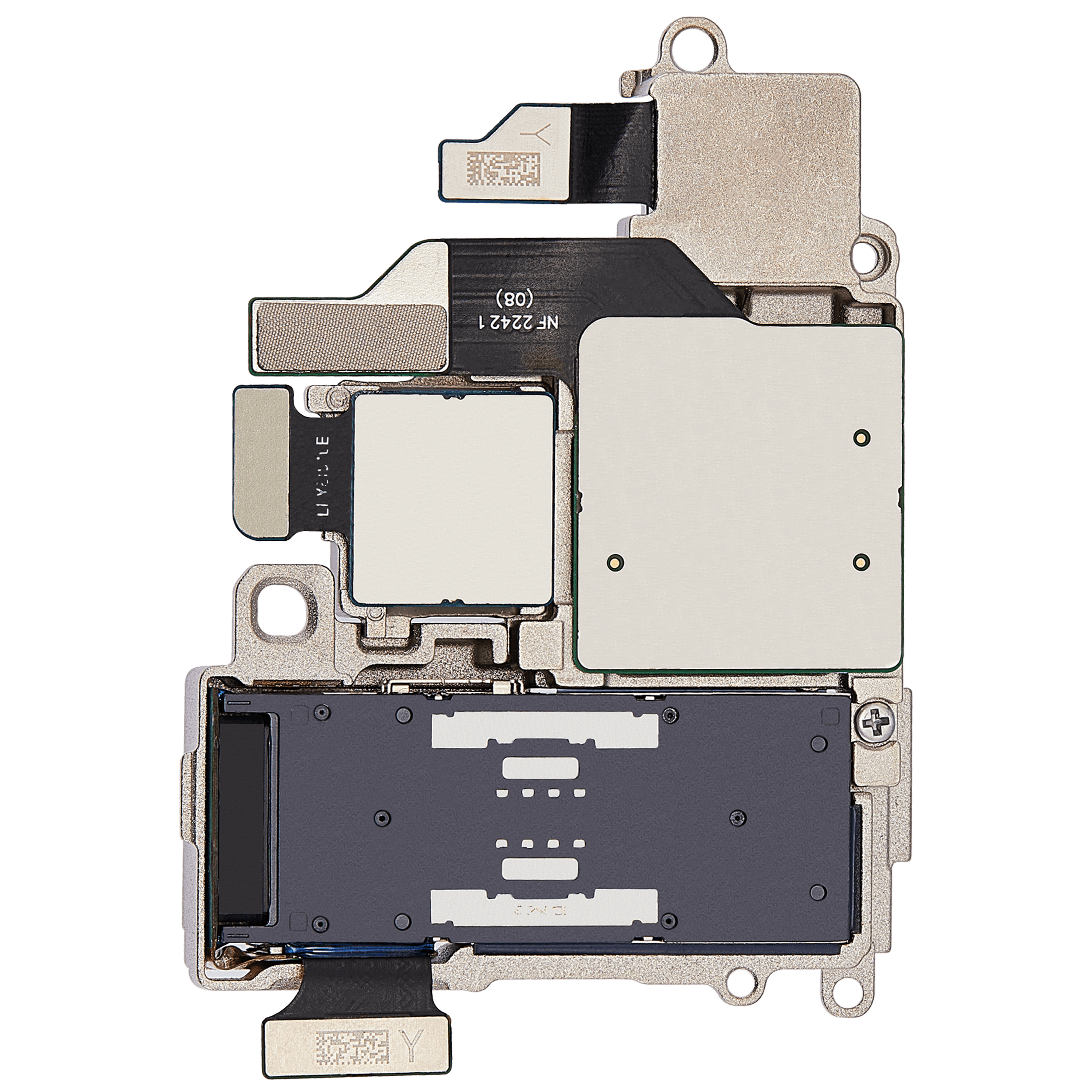 Back Kameramodul (Wide & Teleobjektiv & Periskop Teleobjektiv & Ultraweitwinkel) für Samsung Galaxy S23 Utra 5G (ausgebautes Originalteil: Grade B) – Bild 3