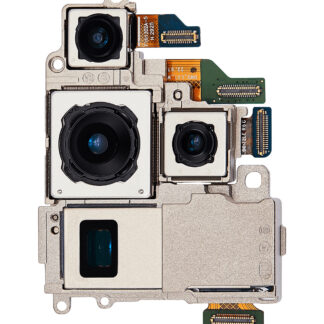 Back Kameramodul (Wide & Teleobjektiv & Periskop Teleobjektiv & Ultraweitwinkel) für Samsung Galaxy S23 Utra 5G (ausgebautes Originalteil: Grade B)