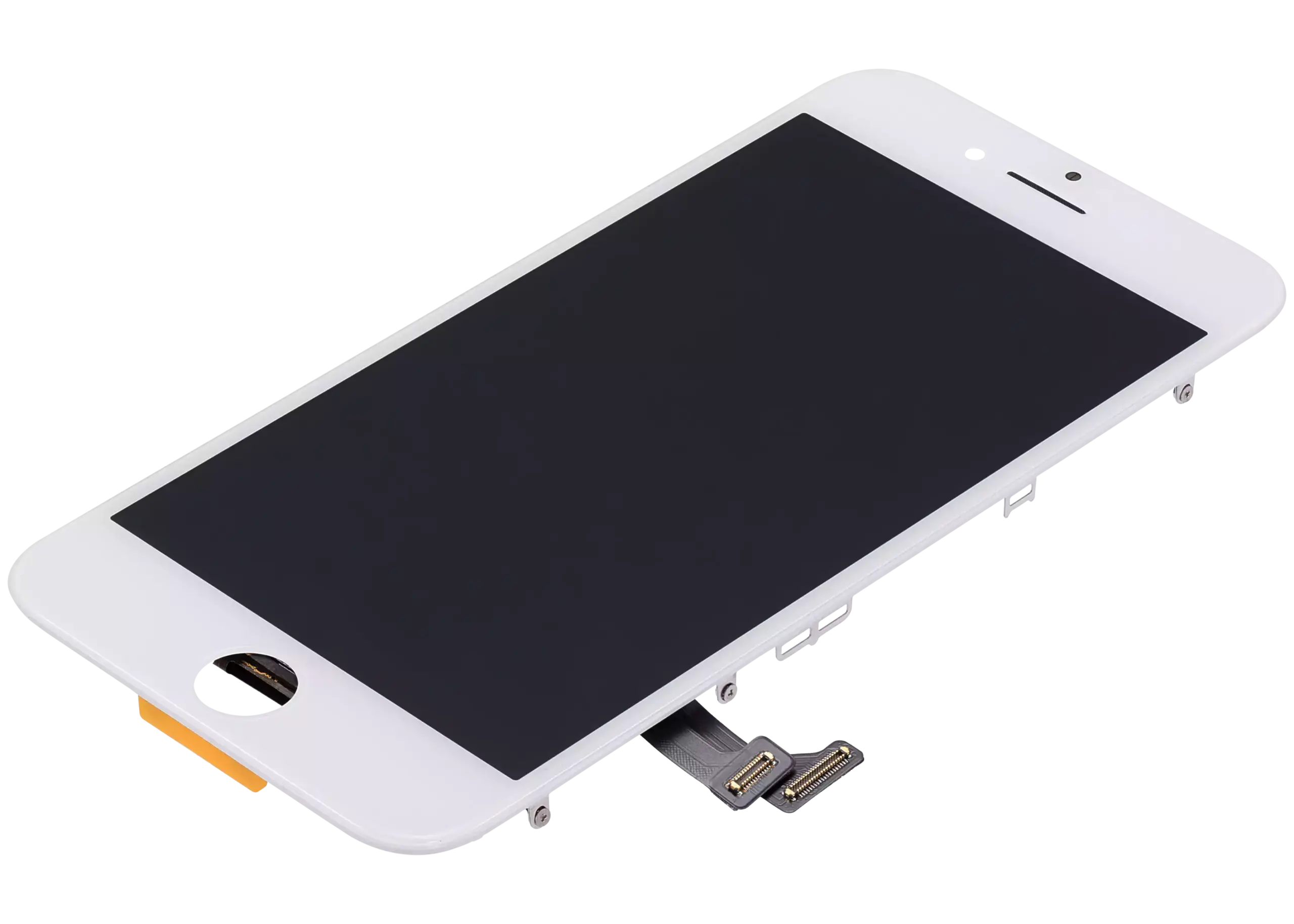 LCD Display mit Stahlplatte für iPhone 7 (Aftermarket Pro: XO7 Incell) (White (Weiß)) – Bild 4