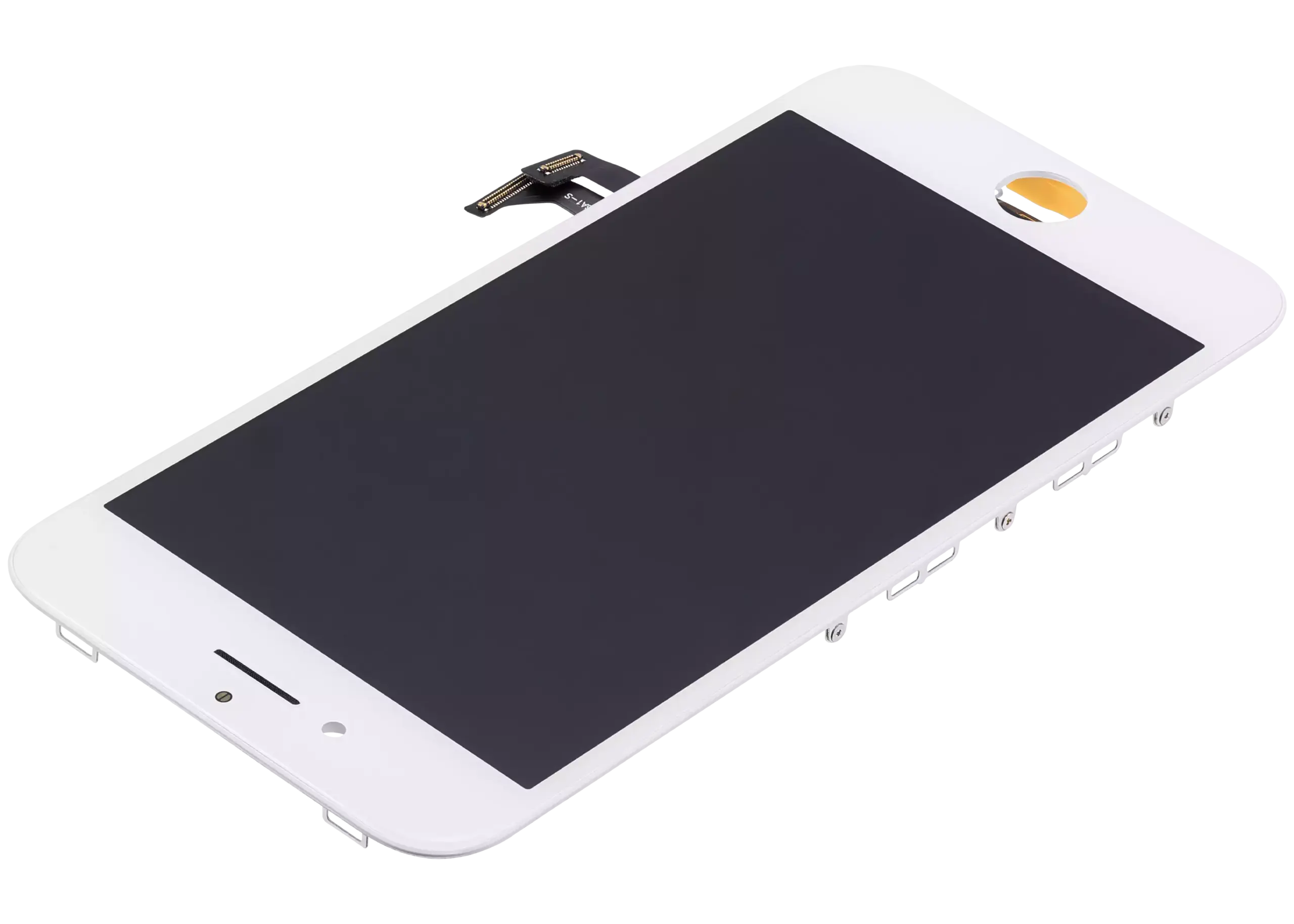 LCD Display mit Stahlplatte für iPhone 8 / SE (2020 / 2022) (Aftermarket Pro: XO7 Incell) (White (Weiß)) – Bild 4