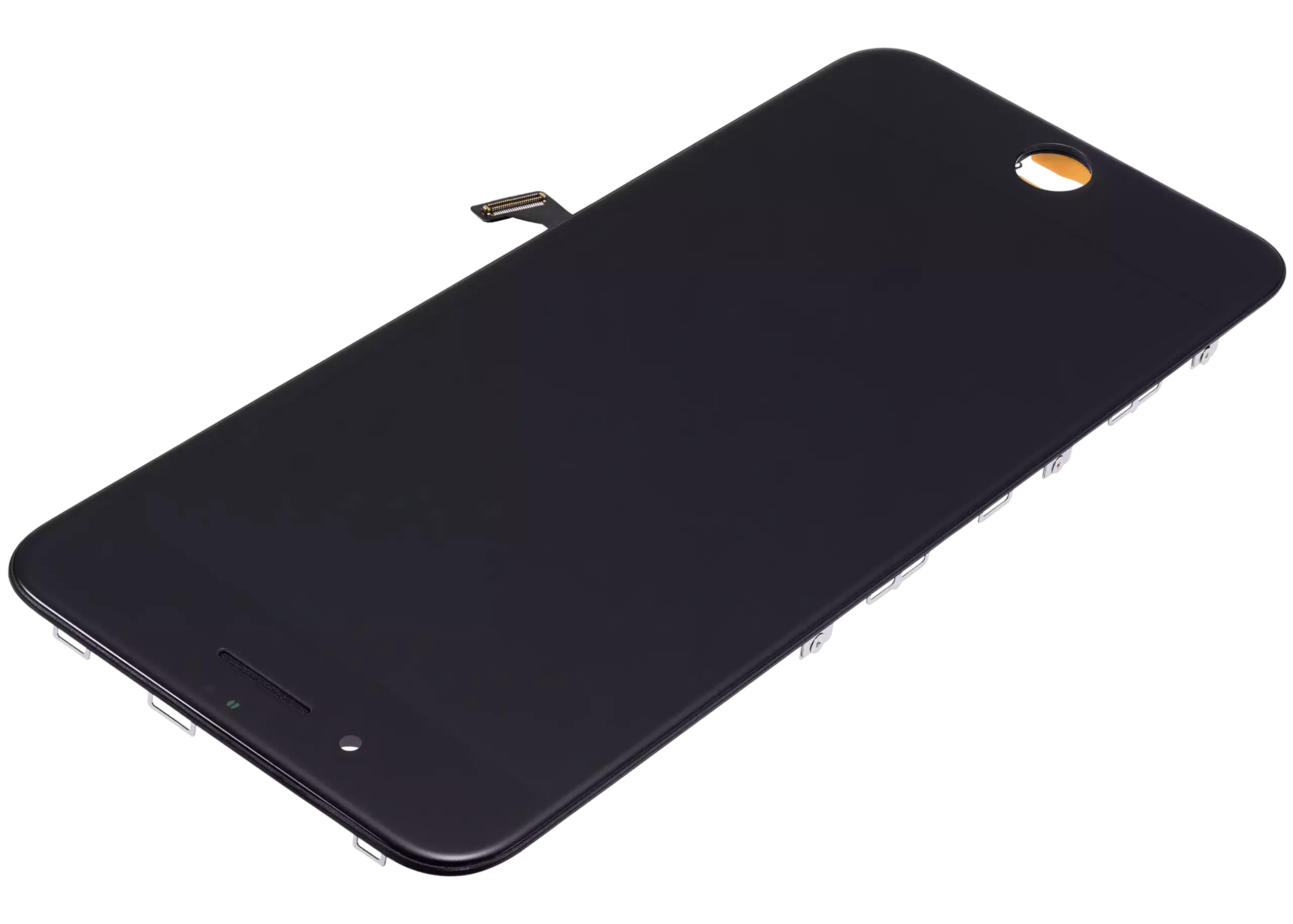 LCD Display mit Stahlplatte für iPhone 8 Plus (Aftermarket Pro: XO7 Incell) (Black (Schwarz)) – Bild 4