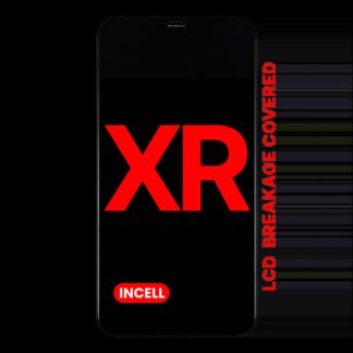 LCD Display mit Stahlplatte vormontiert für iPhone XR (Aftermarket Pro: XO7 / Incell)