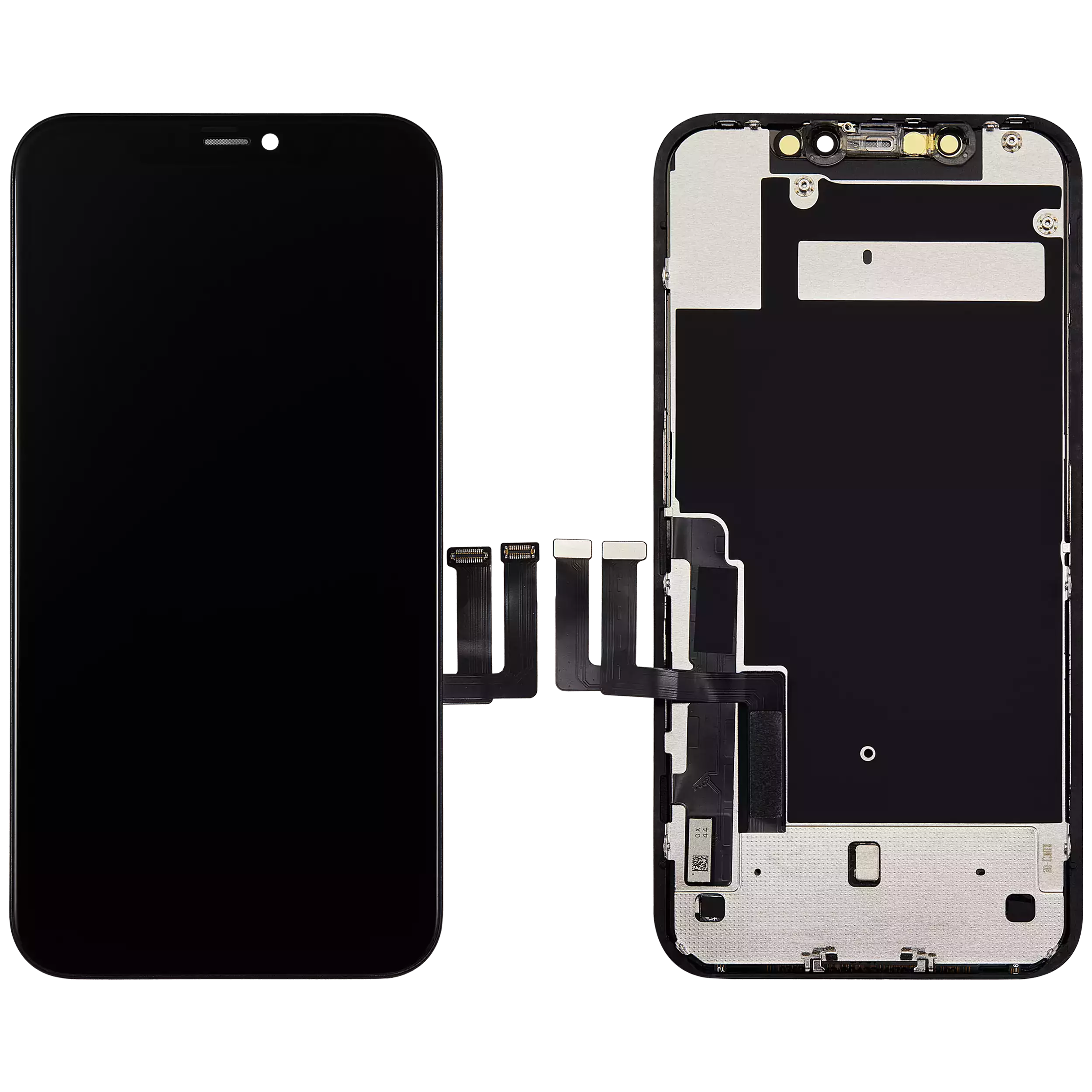 LCD Display mit Stahlplatte vormontiert für iPhone 11 (Aftermarket Pro: XO7 / Incell) – Bild 2