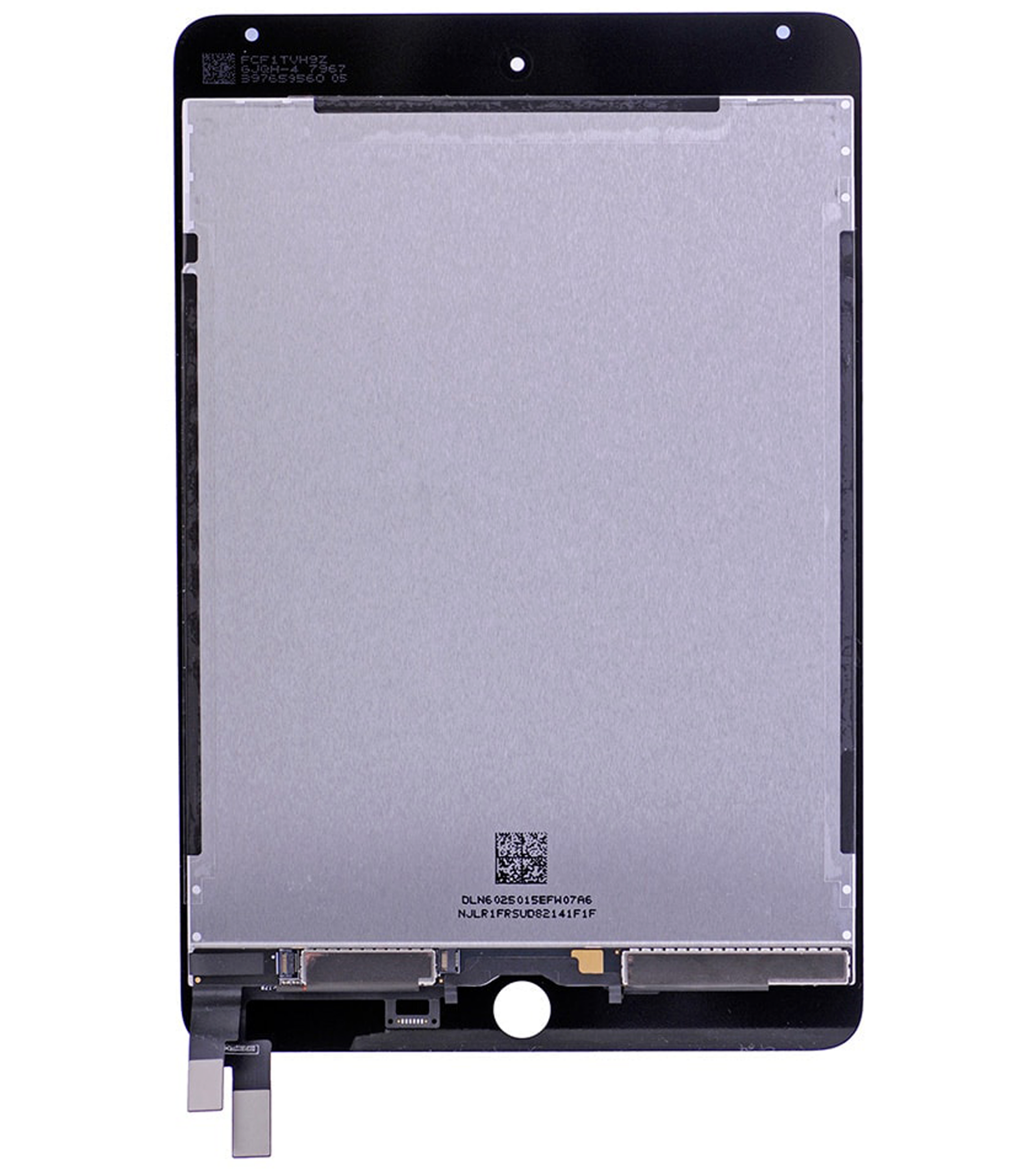 LCD Display mit Touchscreen-Digitizer für iPad Mini 4 (Aftermarket Pro: XO7) (Black (Schwarz)) – Bild 4