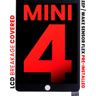 LCD Display mit Touchscreen-Digitizer für iPad Mini 4 (Aftermarket Pro: XO7) (Black (Schwarz))