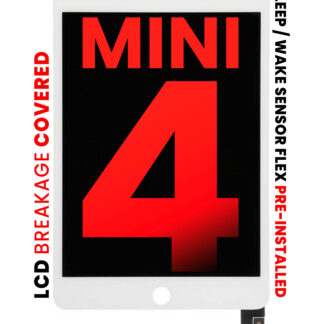 LCD Display mit Touchscreen-Digitizer für iPad Mini 4 (Aftermarket Pro: XO7) (White (Weiß))