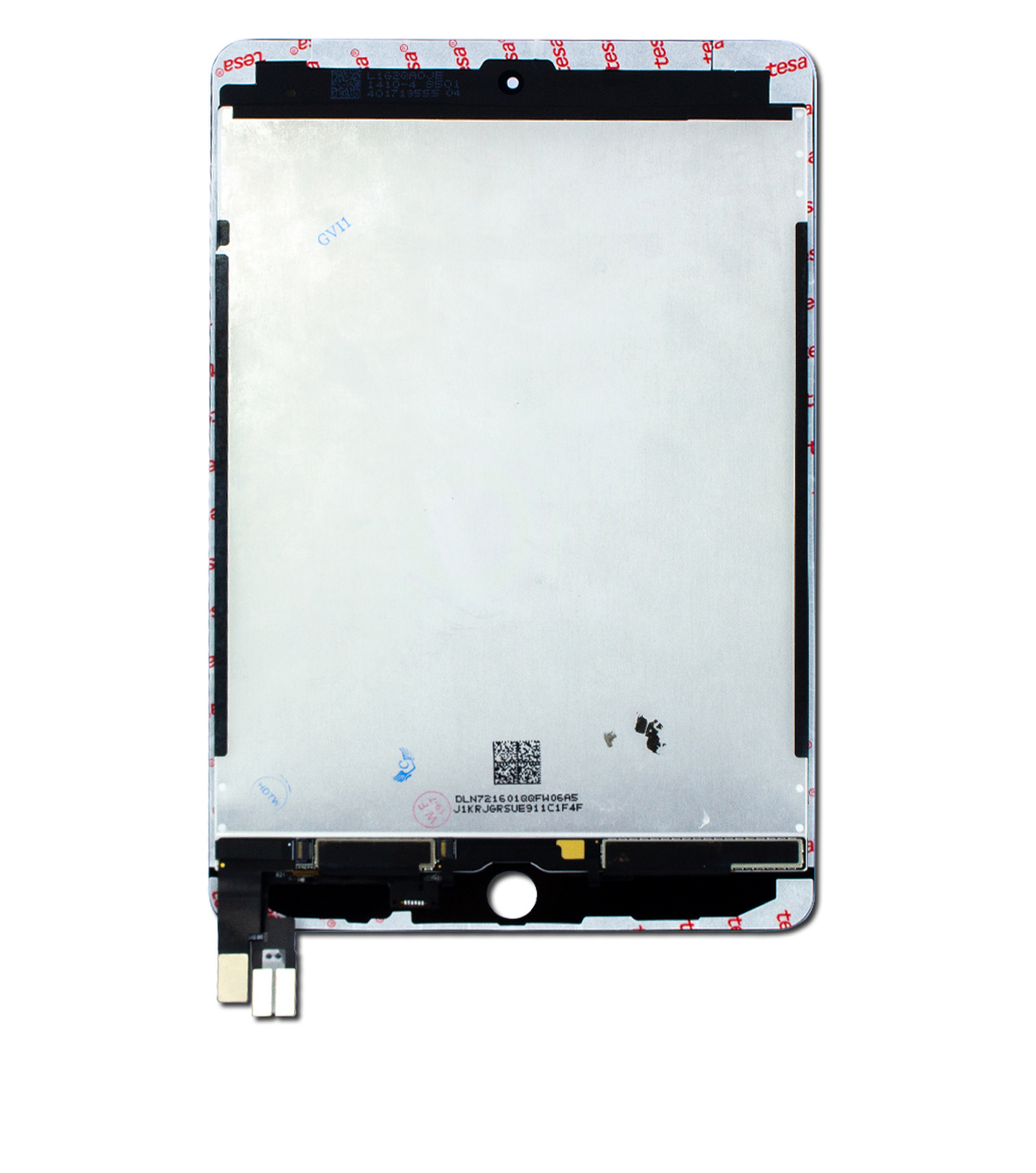 LCD Display mit Touchscreen-Digitizer für iPad Mini 5 (Aftermarket Pro: XO7) (Black (Schwarz)) – Bild 4