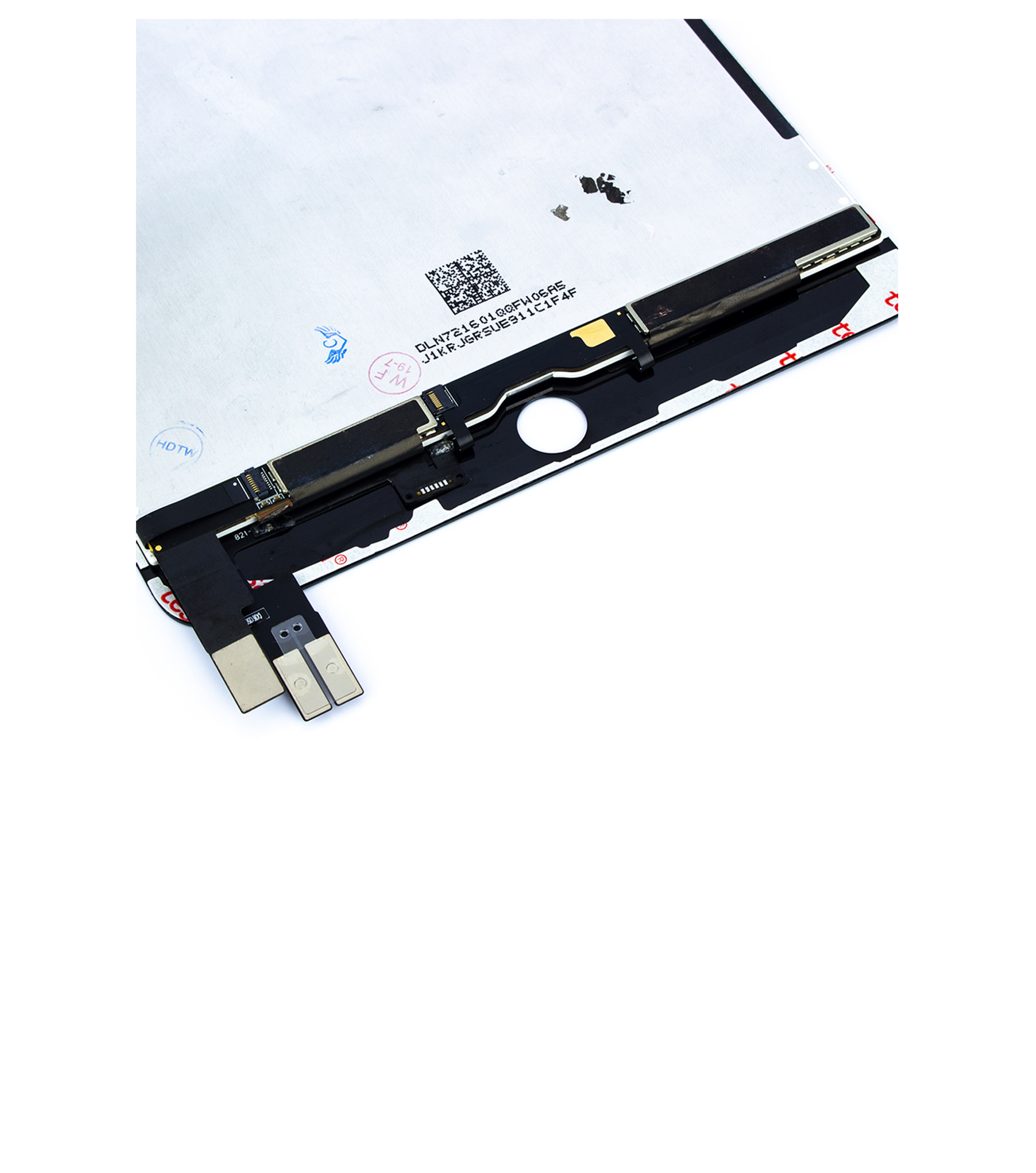 LCD Display mit Touchscreen-Digitizer für iPad Mini 5 (Aftermarket Pro: XO7) (White (Weiß)) – Bild 3