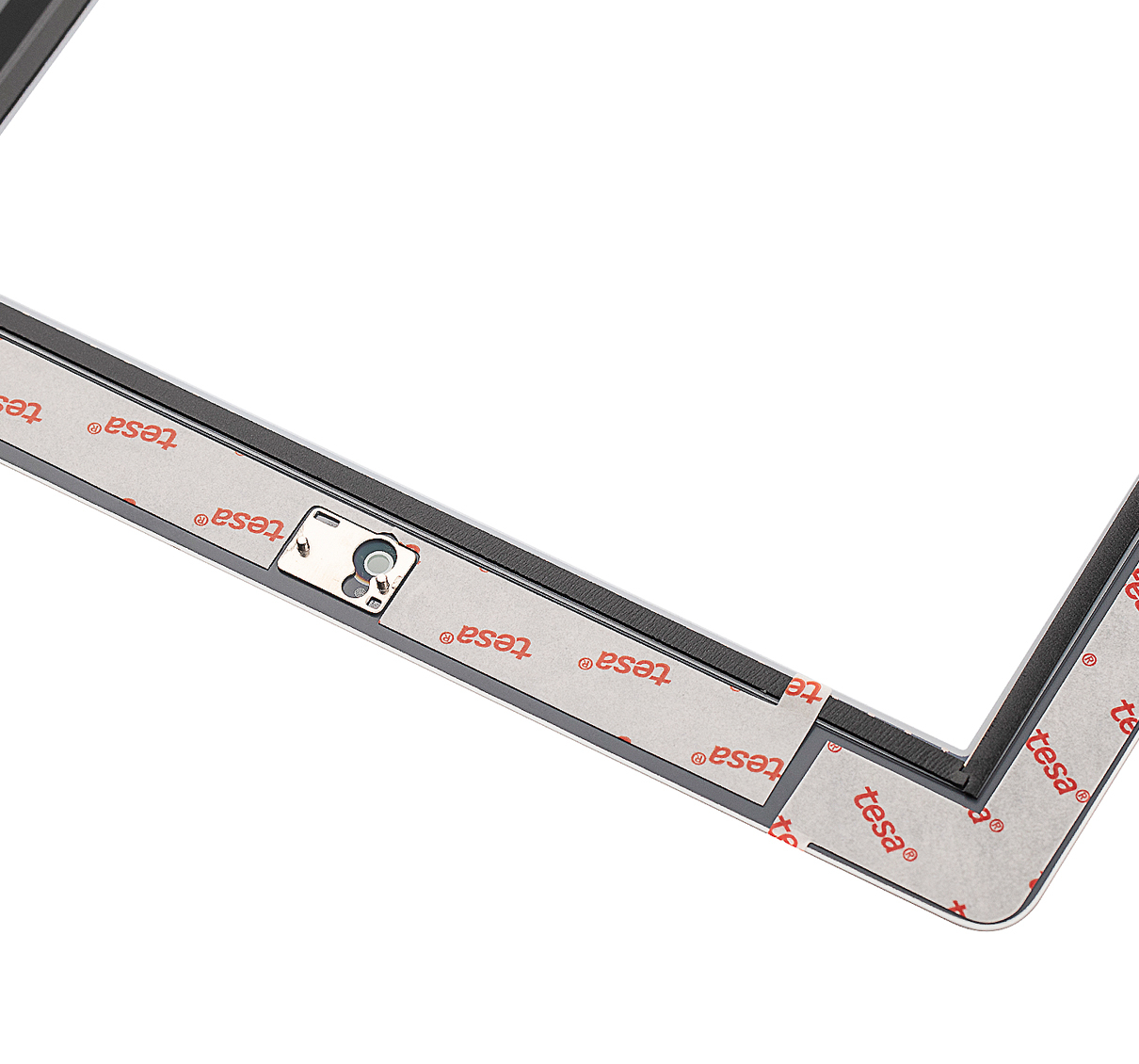 Touchscreen-Digitizer für iPad 2 (Homebutton vormontiert) (Aftermarket Plus) (White (Weiß)) – Bild 4