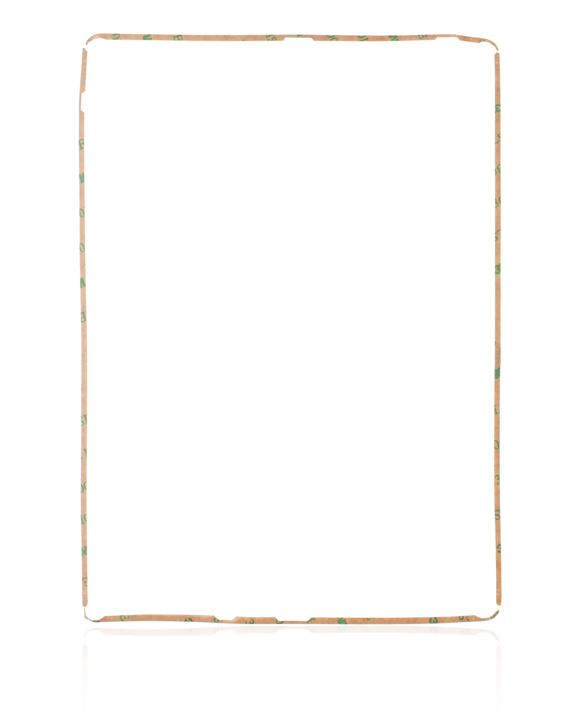 Rahmen mit Klebefolie für iPad 2 (White (Weiß)) – Bild 2