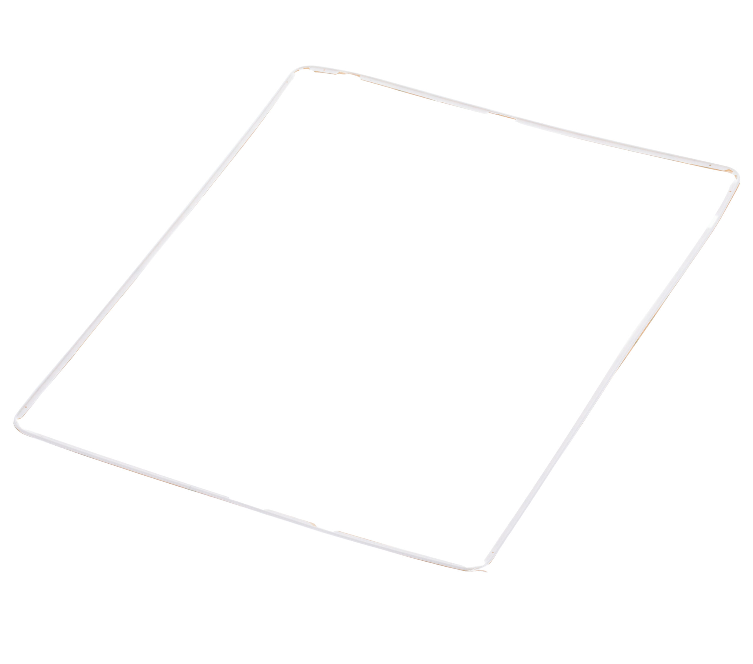 Rahmen mit Klebefolie für iPad 2 (White (Weiß)) – Bild 4