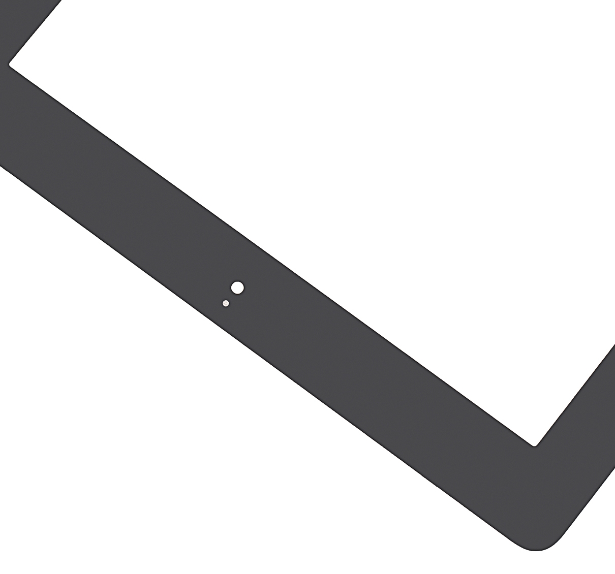 Touchscreen-Digitizer für iPad 3 / iPad 4 (Homebutton vormontiert für iPad 4) (Aftermarket Plus) (Black (Schwarz)) – Bild 2