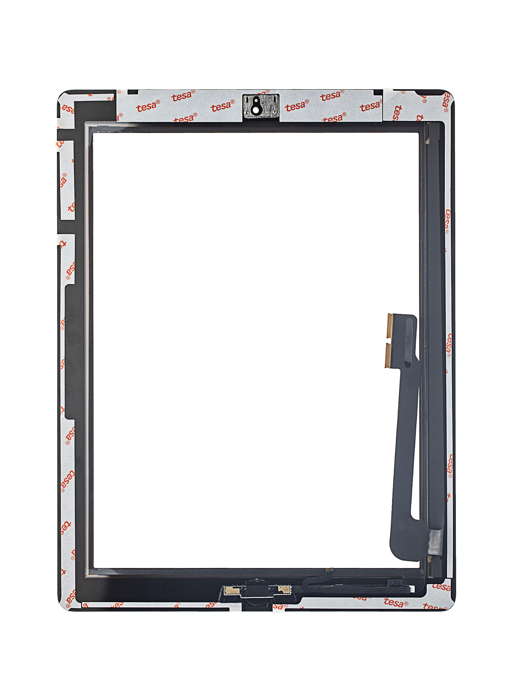 Touchscreen-Digitizer für iPad 3 / iPad 4 (Homebutton vormontiert für iPad 4) (Aftermarket Plus) (Black (Schwarz)) – Bild 4