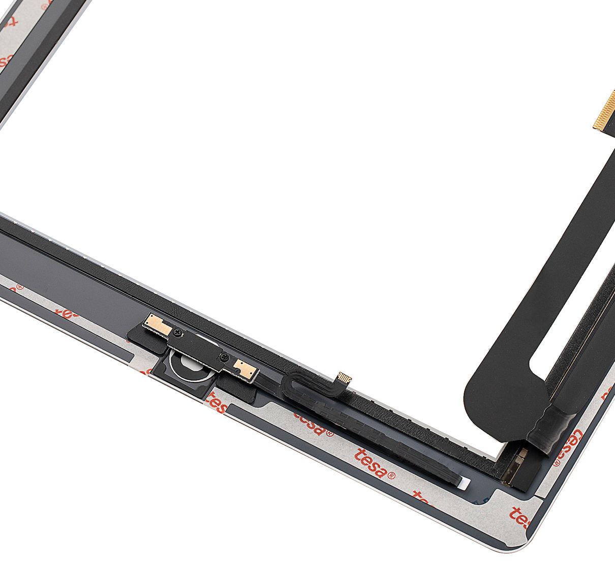 Touchscreen-Digitizer für iPad 3 / iPad 4 (Homebutton vormontiert für iPad 4) (Aftermarket Plus) (White (Weiß)) – Bild 3