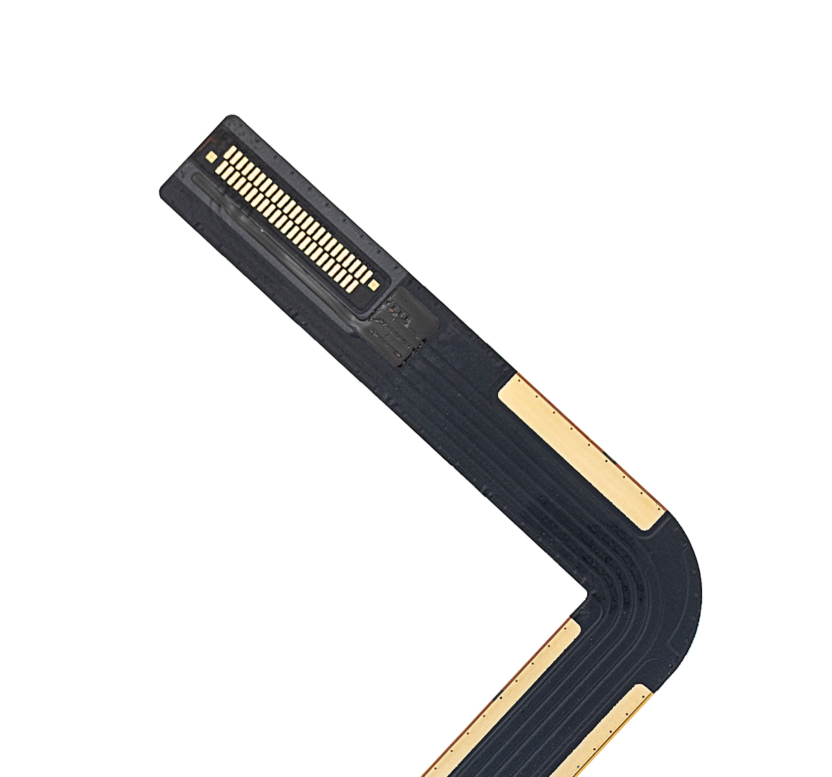 Ladebuchse Flexkabel für iPad Air 1 / iPad 5 (2017) / iPad 6 (2018) (Löten erforderlich) (Premium) (Black (Schwarz)) – Bild 2