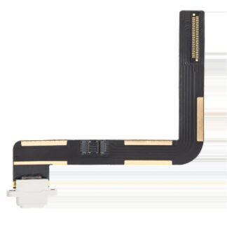 Ladebuchse Flexkabel für iPad Air 1 / iPad 5 (2017) / iPad 6 (2018) (Löten erforderlich) (Premium) (White (Weiß))
