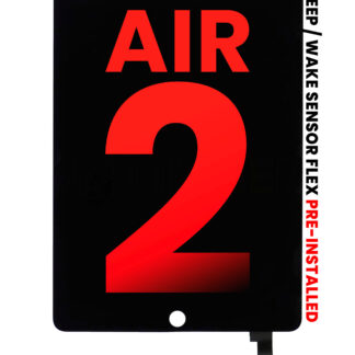 LCD Display mit Touchscreen-Digitizer für iPad Air 2 (Aftermarket Plus) (Black (Schwarz))