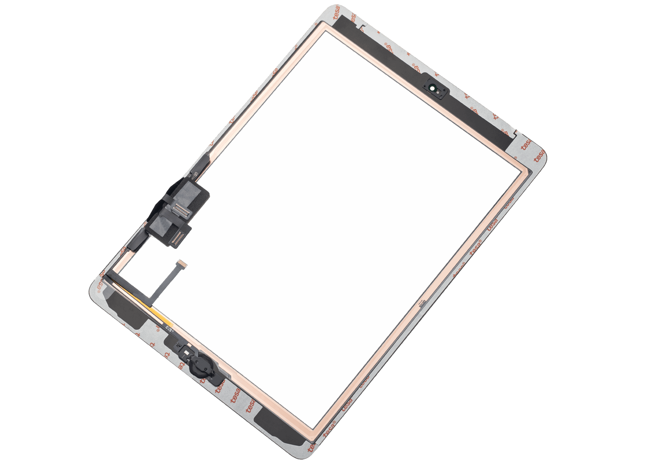Touchscreen-Digitizer für iPad Air 1 / iPad 5 (2017) (Homebutton vormontiert für iPad Air 1) (Aftermarket Pro: XO7) (White (Weiß)) – Bild 4