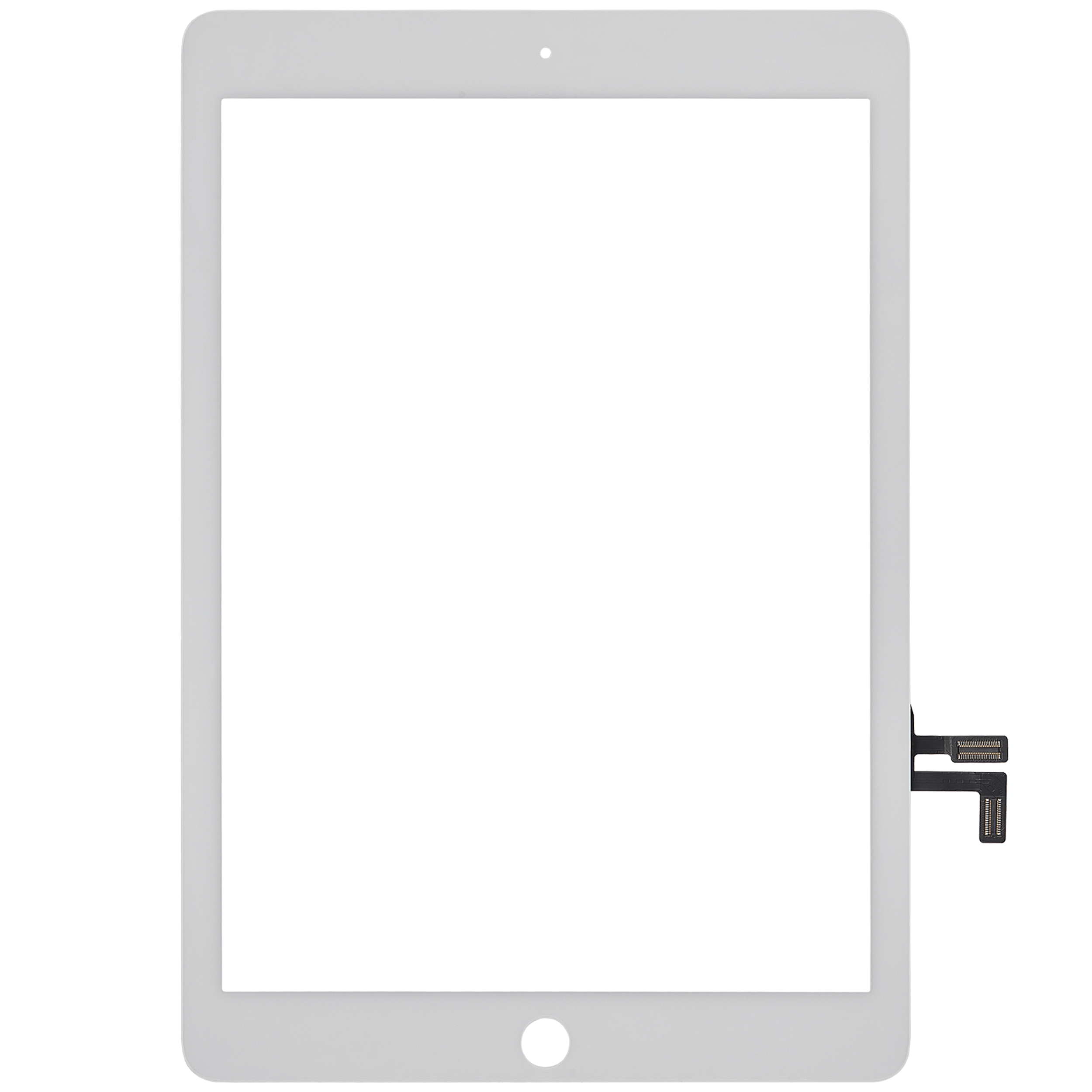 Touchscreen-Digitizer für iPad Air 1 / iPad 5 (2017) (No Homebutton Installed) (Aftermarket Pro: XO7) (White (Weiß)) – Bild 3