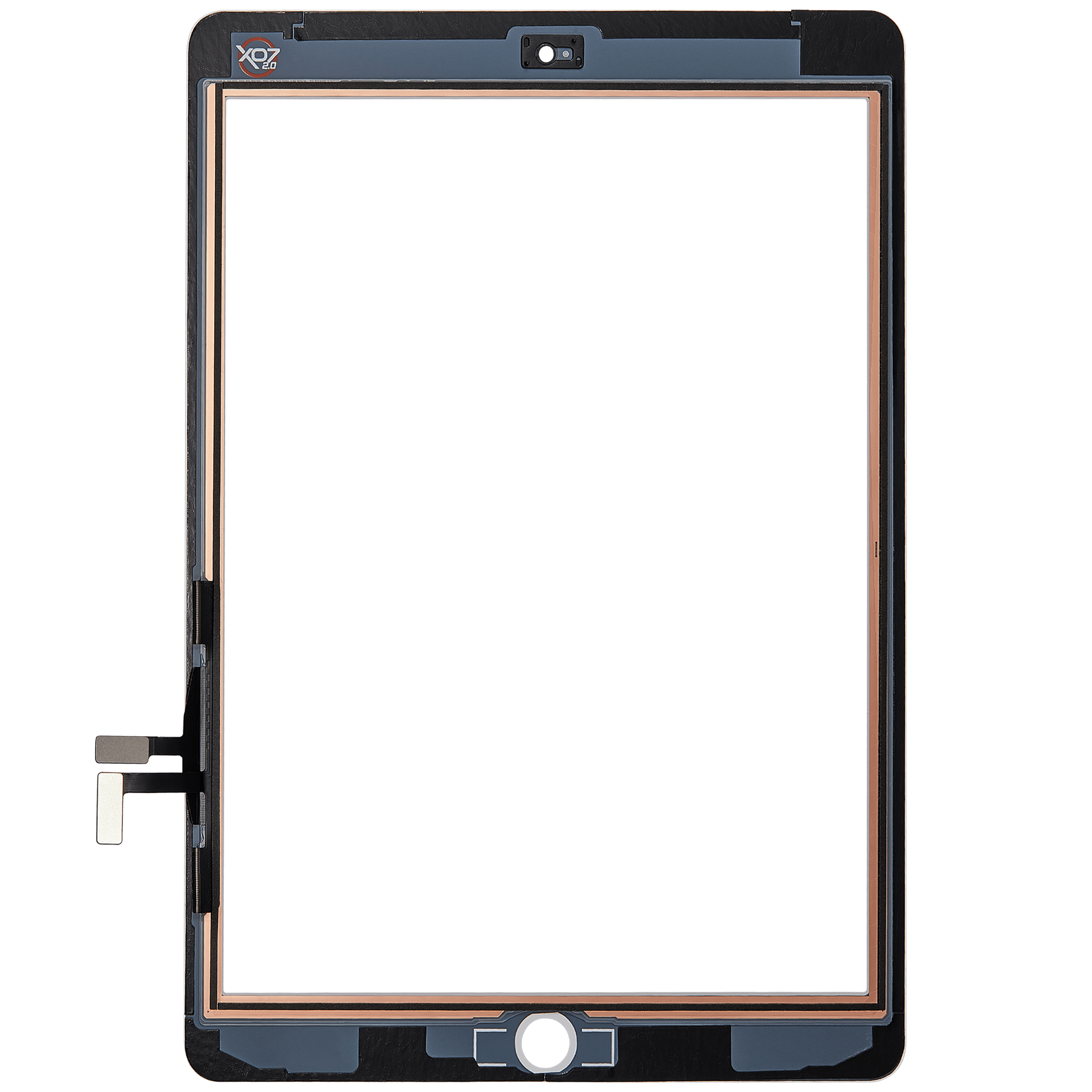 Touchscreen-Digitizer für iPad Air 1 / iPad 5 (2017) (No Homebutton Installed) (Aftermarket Pro: XO7) (White (Weiß)) – Bild 4