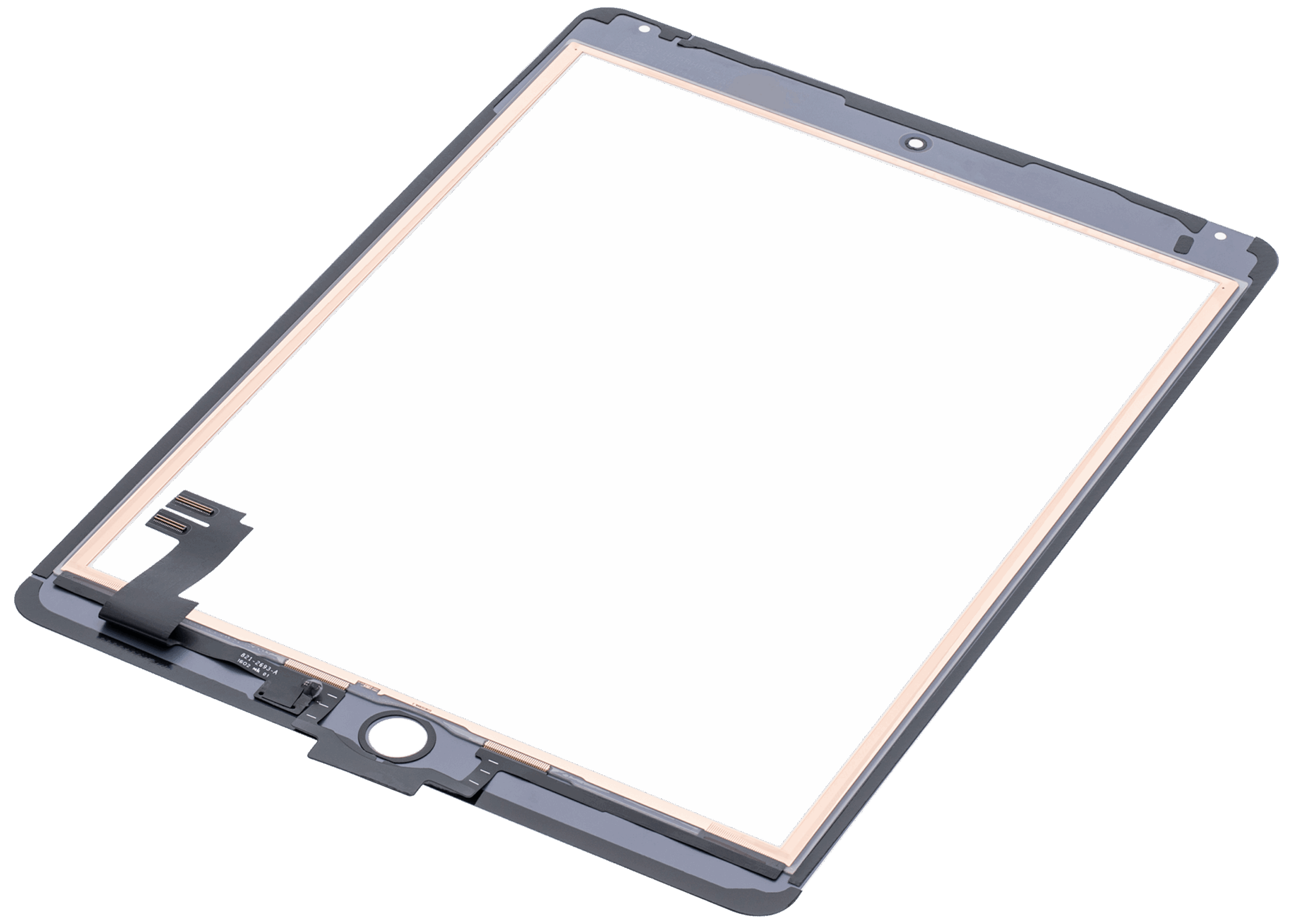 Touchscreen-Digitizer für iPad Air 2 (OCA vormontiert & Glas Separation erforderlich) (Aftermarket Pro: XO7) (White (Weiß)) – Bild 4