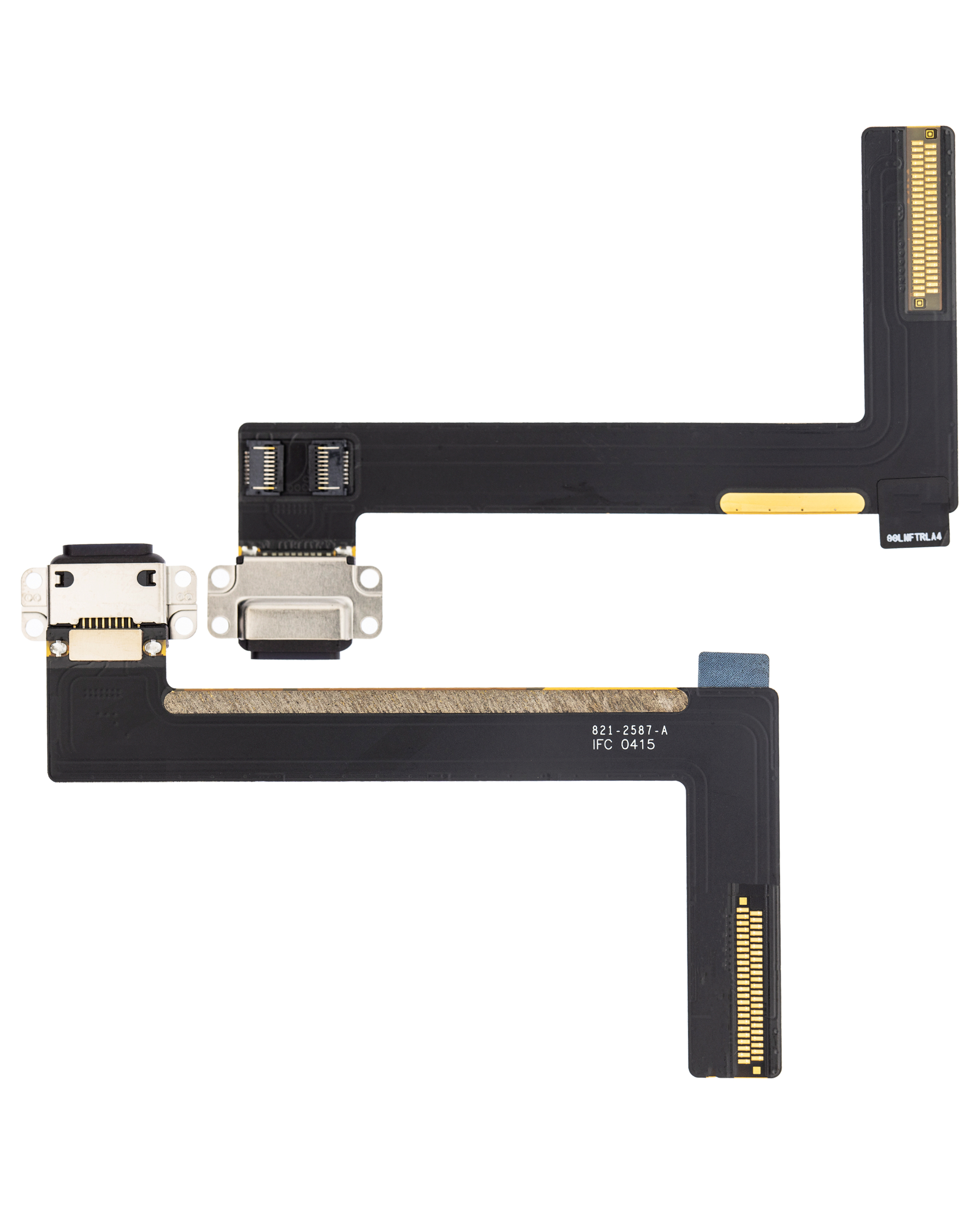 Ladebuchse Flexkabel für iPad Air 2 (Premium) (Black (Schwarz)) – Bild 2