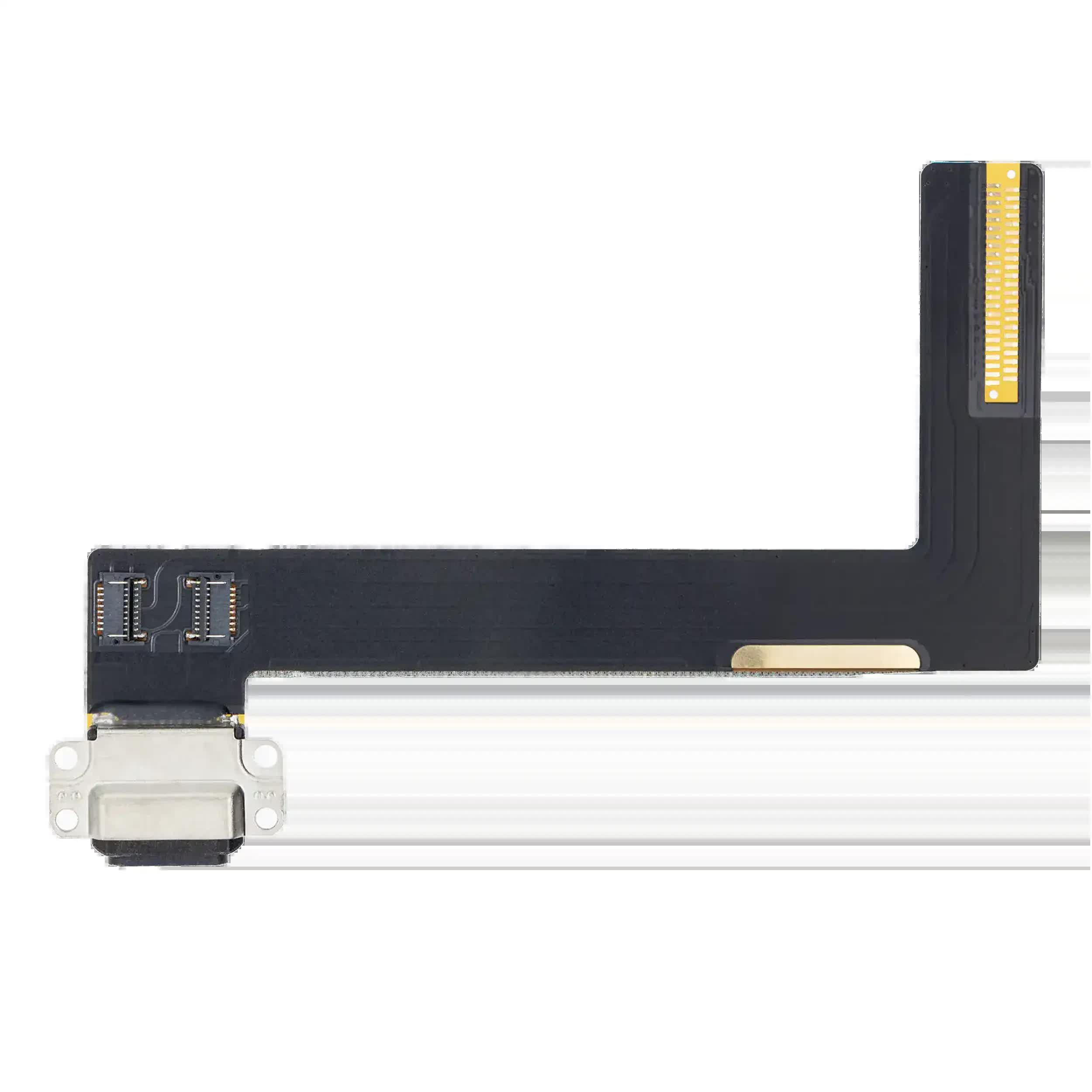 Ladebuchse Flexkabel für iPad Air 2 (Aftermarket Plus) (Black (Schwarz))