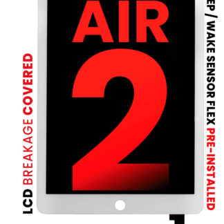 LCD Display mit Touchscreen-Digitizer für iPad Air 2 (Aftermarket Pro: XO7) (White (Weiß))
