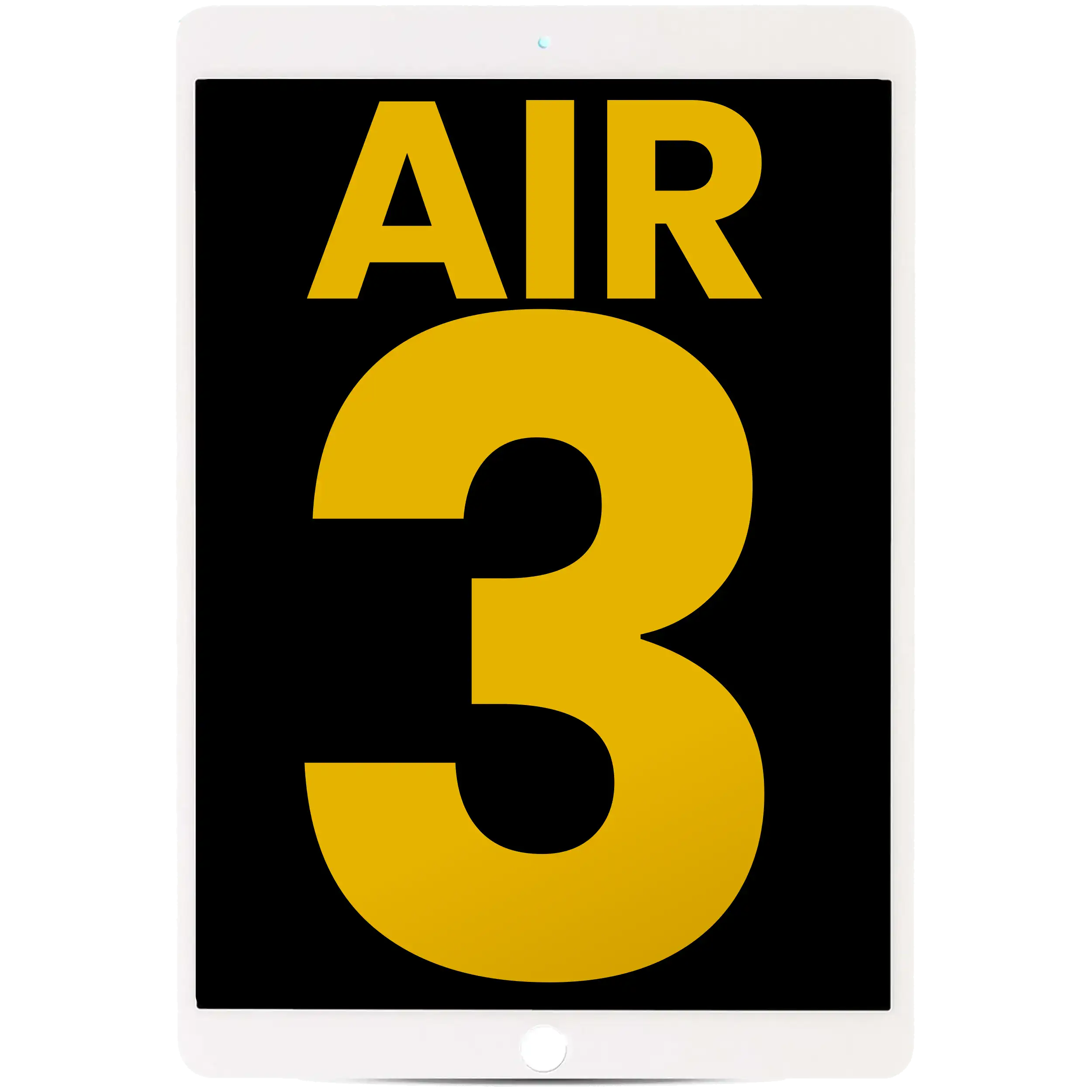 LCD Display mit Touchscreen-Digitizer für iPad Air 3 (Aftermarket Pro: XO7) (Black (Schwarz)) – Bild 4