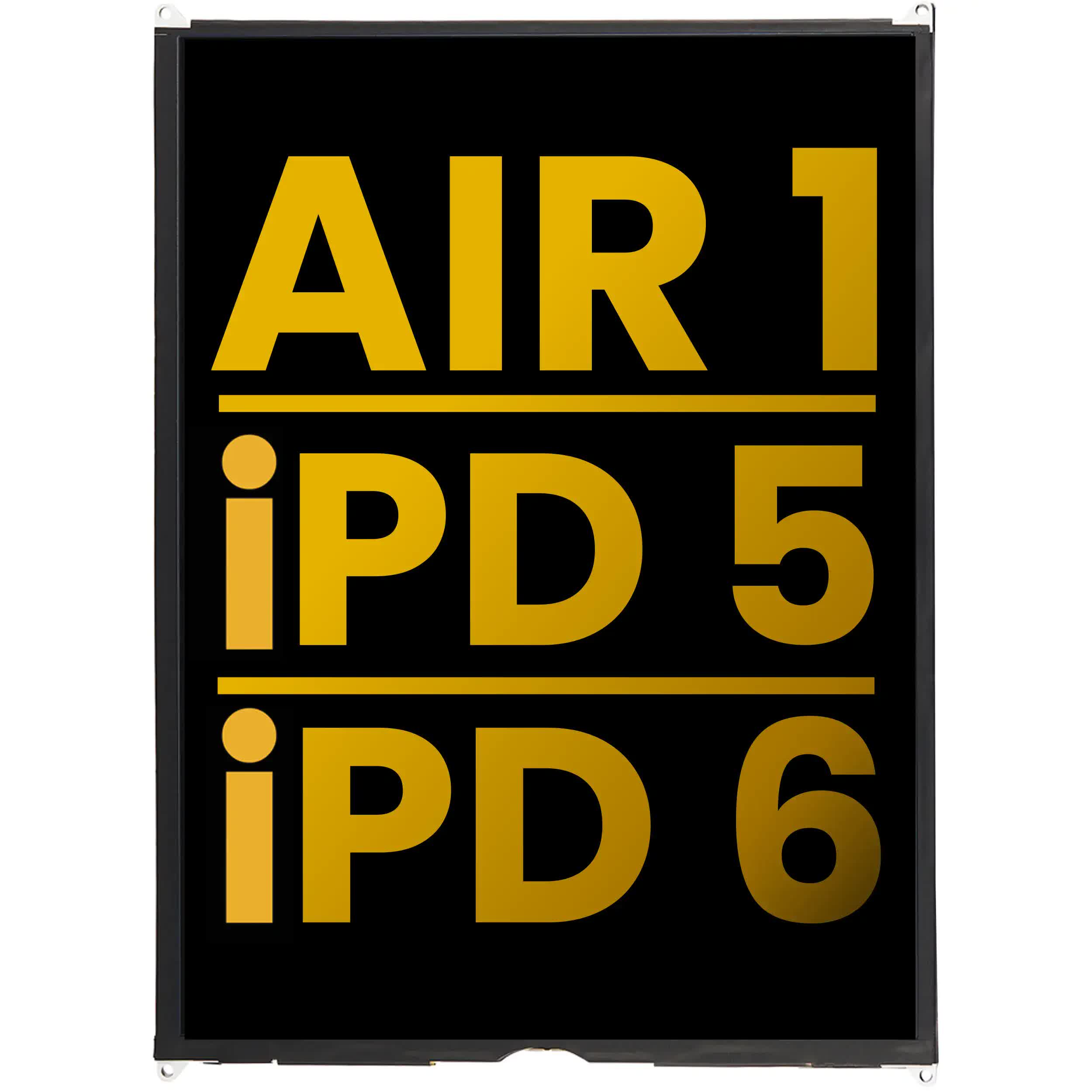 LCD für iPad Air 1 / iPad 5 (2017) / iPad 6 (2018) (professionell aufgearbeitet)