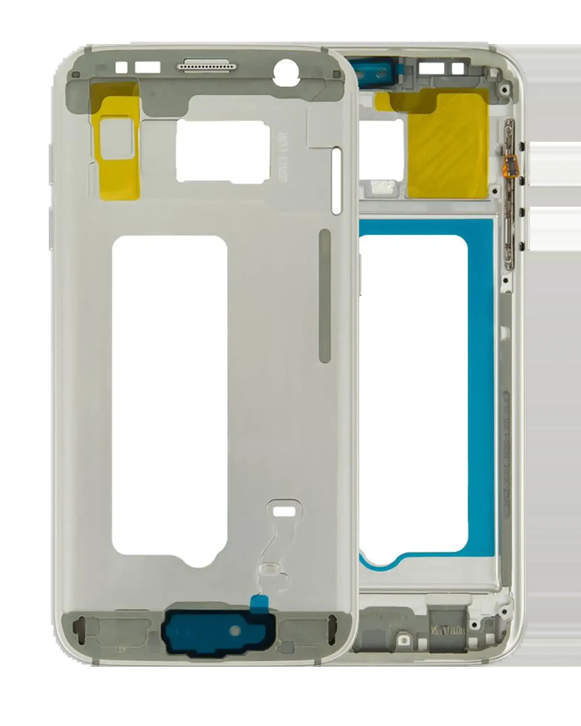 Mittelrahmen für Samsung Galaxy S7 (G930A / G930T) (mit Kleinteilen) (Silver (Silber))