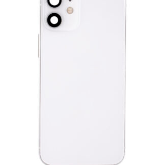 Rückgehäuse mit Kleinteilen für iPhone 12 Mini (EU / globale Version) (ausgebautes Originalteil: Grade B) (White (Weiß))