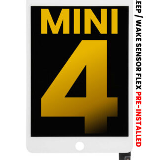 LCD Display mit Touchscreen-Digitizer für iPad Mini 4 (professionell aufgearbeitet) (White (Weiß))