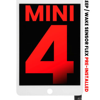 LCD Display mit Touchscreen-Digitizer für iPad Mini 4 (Aftermarket Plus) (White (Weiß))