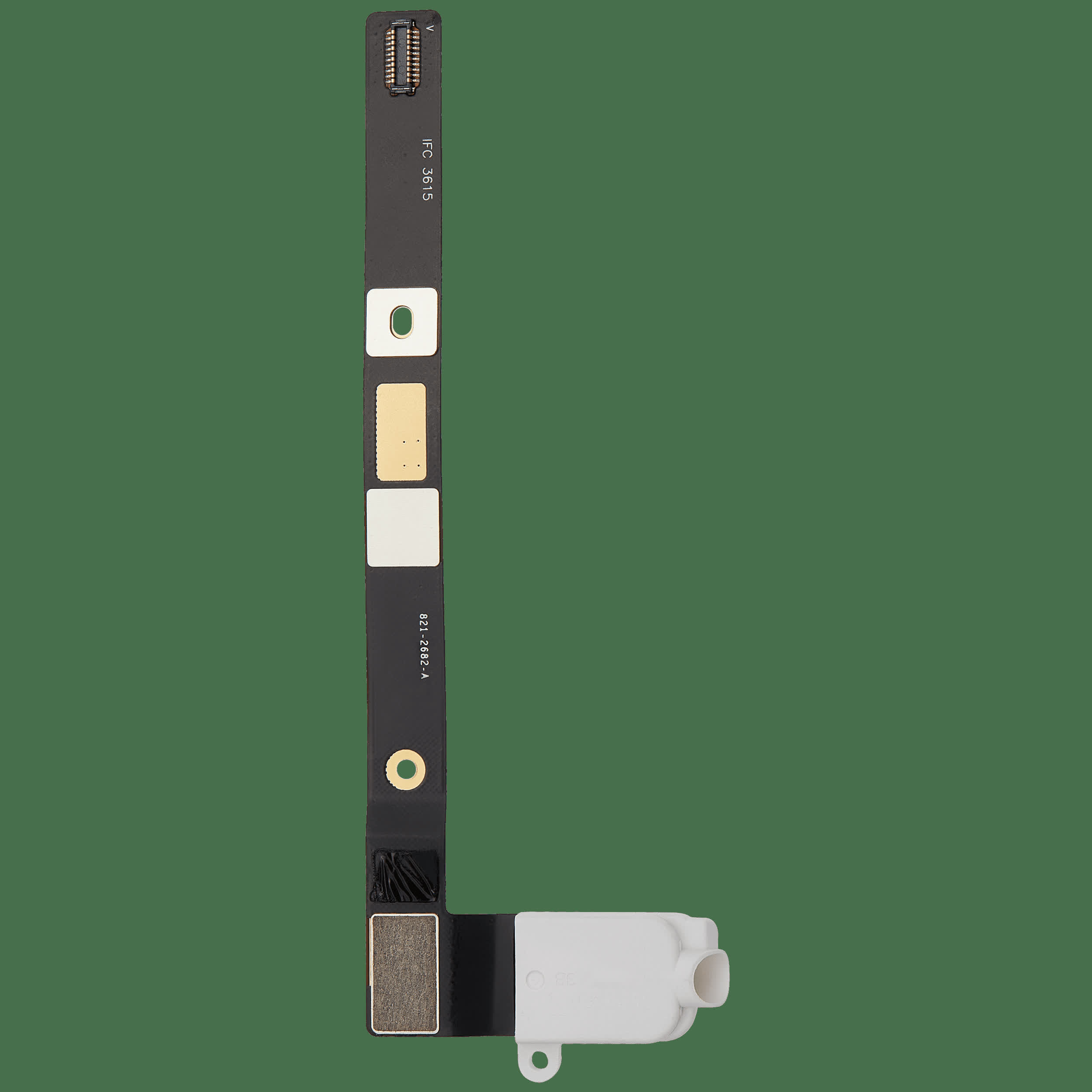 Kopfhörerbuchse mit Flexkabel für iPad Mini 4 (Cellular) (White (Weiß))