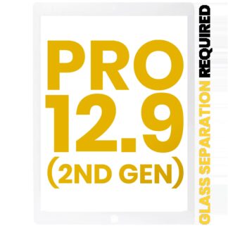 Touchscreen-Digitizer für iPad Pro 12.9" 2nd Gen (2017) (OCA vormontiert & Glas Separation erforderlich) (Premium) (White (Weiß))