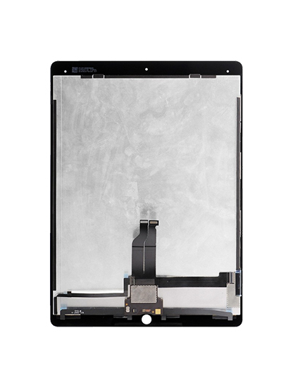 LCD Display mit Touchscreen-Digitizer & Daughter Platine Flex vormontiert für iPad Pro 12.9" 1. Gen (2015) (professionell aufgearbeitet) (White (Weiß)) – Bild 2