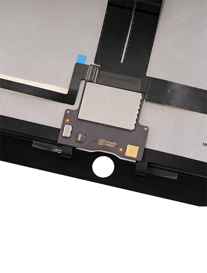 LCD Display mit Touchscreen-Digitizer & Daughter Platine Flex vormontiert für iPad Pro 12.9" 1. Gen (2015) (professionell aufgearbeitet) (White (Weiß)) – Bild 3